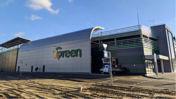 Здание магазина Green в Гомеле
